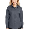 (IDFG) Port Authority® Ladies Long Sleeve Easy Care Shirt - L608 - Image 6