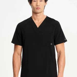 (PH) Men's V-Neck Solid Scrub Top - CK900