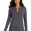 (PH) Port Authority® Women's Concept Stretch Button-Front Cardigan - LM1008 - Image 3