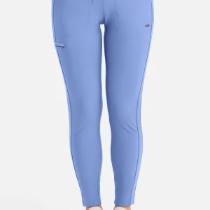 (PH) Women's Mid Rise Tapered Leg Drawstring Pant - CK095