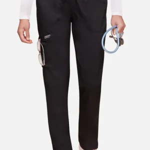 (PH) Women's Tapered Leg Drawstring Scrub Pant - WW105