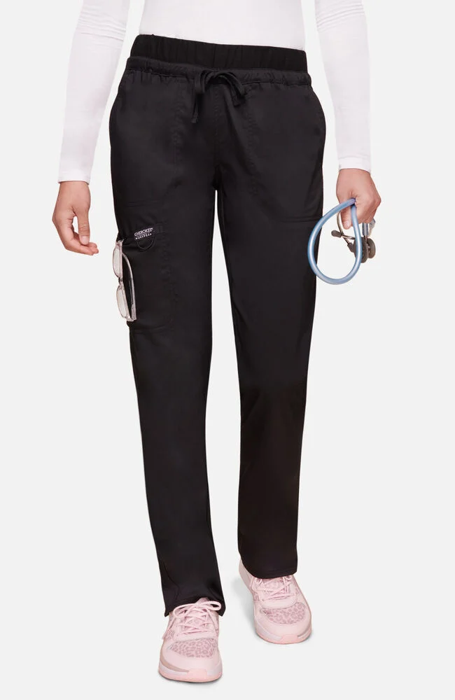 (PH-BO) Women's Tapered Leg Drawstring Scrub Pant - WW105