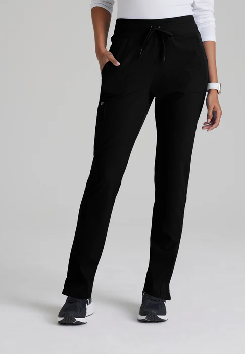 (PH-BO) Uplift 5-Pocket Mid-Rise Tapered Leg Scrub Pant - BOP597 - Image 4