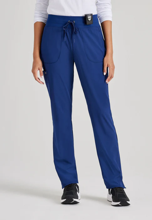 (PH-BO) Uplift 5-Pocket Mid-Rise Tapered Leg Scrub Pant - BOP597 - Image 3
