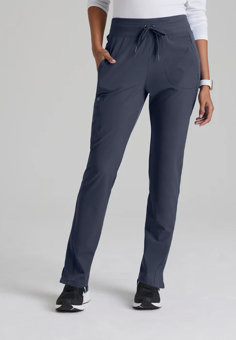 (PH-BO) Uplift 5-Pocket Mid-Rise Tapered Leg Scrub Pant - BOP597