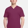 (PH) Men's 3-Pocket Relaxed V-Neck Scrub Top - CK729 - Image 2