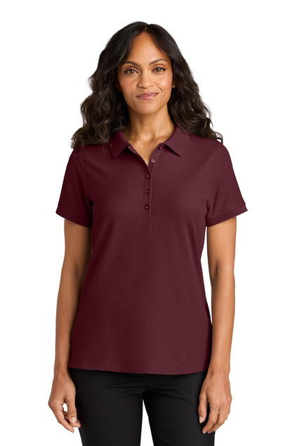 (ISP-BCI) Port Authority® Women’s Wearever Signature Pique Polo - LK200 - Image 3