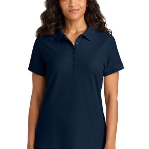 (ISP-BCI) Port Authority® Women’s Wearever Signature Pique Polo - LK200