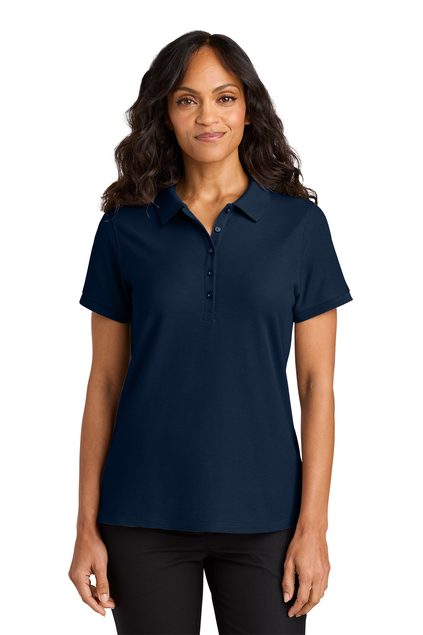(ISP-BCI) Port Authority® Women’s Wearever Signature Pique Polo - LK200