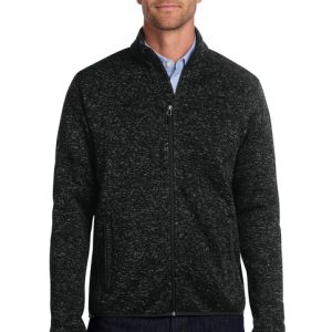(PH) Port Authority® Sweater Fleece Jacket - F232