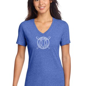 (EBSS) Allmade® Women’s Recycled Blend V-Neck Tee - AL2303