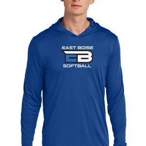 (EBSS) Sport-Tek® Posi-UV® Pro Long Sleeve Hoodie - ST420LSH