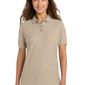 (TA) Port Authority® Women's Silk Touch™ Polo - L500
