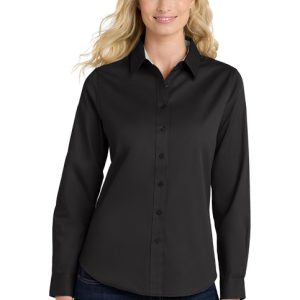 (TA) Port Authority® Women's Long Sleeve Easy Care Shirt - L608