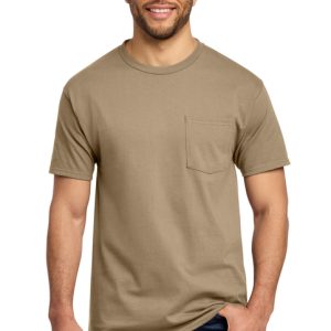 (TA) Port & Co™ Essential Pocket Tee - PC61P