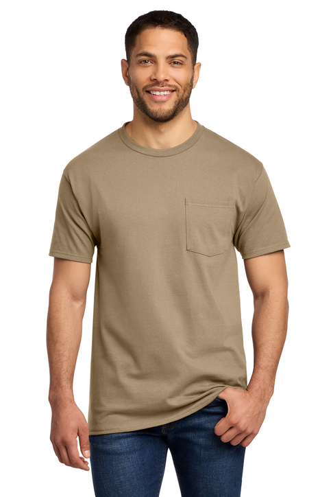 (TA) Port & Co™ Essential Pocket Tee - PC61P