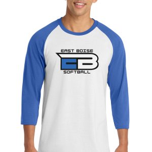 (EBSS) Allmade® Unisex Tri-Blend Long Sleeve Colorblock Raglan - AL6009