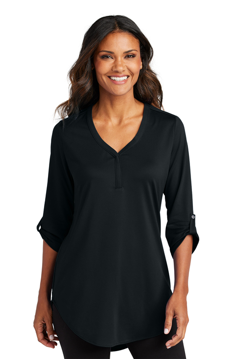 (TA) Port Authority® Women's City Stretch 3/4-Sleeve Tunic - LK6840