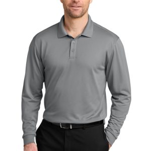 (PH) Port Authority® Wearever Performance Pique Long Sleeve Polo - K240LS