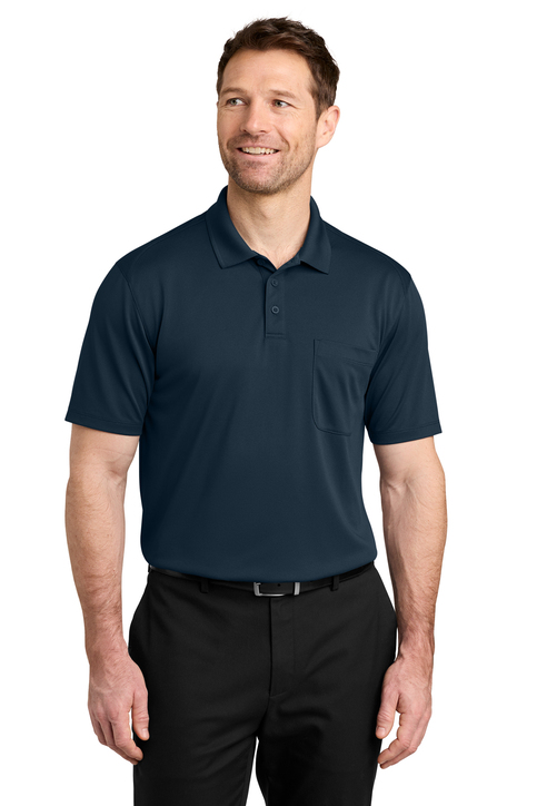 (PH) Port Authority® Wearever Performance Pique Pocket Polo - K240P - Image 2