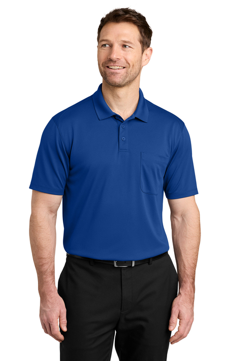 (PH) Port Authority® Wearever Performance Pique Pocket Polo - K240P - Image 4